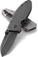Load image into Gallery viewer, CRKT Columbia River 2490KS Lucas Burnley Squid Blackwashed Plain Blade CR2490KS
