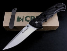 Load image into Gallery viewer, CRKT Columbia River Hammond Cruiser Linerlock Knife with Black Handles CR7904
