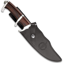 Load image into Gallery viewer, HIBBEN DARKWOOD LEGACY III FIGHTER KNIFE FULL TANG STAINLESS WITH SHEATH gh5090
