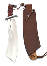 Load image into Gallery viewer, United Cutlery Gil Hibben IV Machete 11-1/4&quot; Blade and Leather Sheath GH5008
