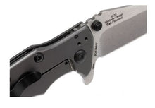 Load image into Gallery viewer, Kershaw Knives Standard Edge Chill Linerlock Knife with Black Handles KS3410
