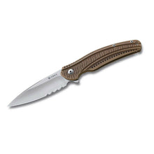 Load image into Gallery viewer, CRKT COLUMBIA RIVER FOLDING FLIPPER KNIFE KEN ONION RIPPLE FRAME LOCK CRK406BXS