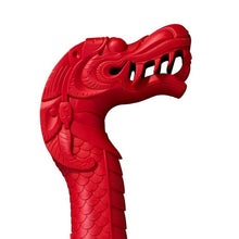 Load image into Gallery viewer, COLD STEEL DRAGON RED DEFENSE WALKING STICK UNBREAKABLE CANE TOOL GEAR CS91PDRRZ
