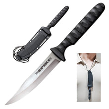 Load image into Gallery viewer, Cold Steel Bowie Spike 4&quot; Blade, Faux G10 Handle, Secure-Ex Sheath CS53NBS

