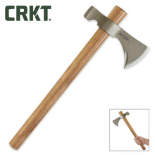 Load image into Gallery viewer, CRKT RMJ Woods Chogan T-Hawk Tomahawk with Hammer, 19.13&quot; Overall CR2730