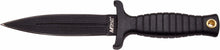 Load image into Gallery viewer, MTech USA MT-206BK 7&quot; Overall Black Boot Knife, with Black Handle &amp; Sheath!
