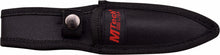 Load image into Gallery viewer, MTech USA MT-206BK 7&quot; Overall Black Boot Knife, with Black Handle &amp; Sheath!
