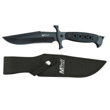 Load image into Gallery viewer, MTECH FIXED BLADE BOWIE KNIFE WITH SHEATH TACTICAL FIGHTER STAINLESS STEEL TA92
