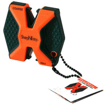 Load image into Gallery viewer, ACCUSHARP KNIFE SHARPENER FOR KITCHEN CAMPING FISHING HUNTING AS335CD ORANGE