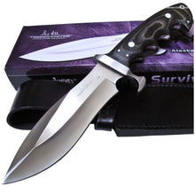 Load image into Gallery viewer, United Cutlery Gil Hibben Alaskan Survival Knife 6-7/8&quot; Blade with Leather Sheath GH1168
