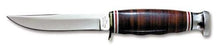 Load image into Gallery viewer, Ka-Bar Knives Hunter Fixed Blade With Leather Sheath KA1232