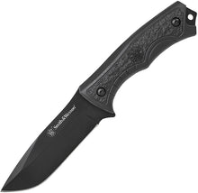 Load image into Gallery viewer, Smith &amp; Wesson SWF6 Knife Fixed 4.35&quot; Black Titanium-Nitride Blade - SWF6
